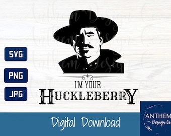 Doc Holliday SVG bundle, Doc Holliday, I'm your huckleberry, Say when, Johnny Ringo, Tombstone SVG, SVG bundle, Cricut, Silhouette