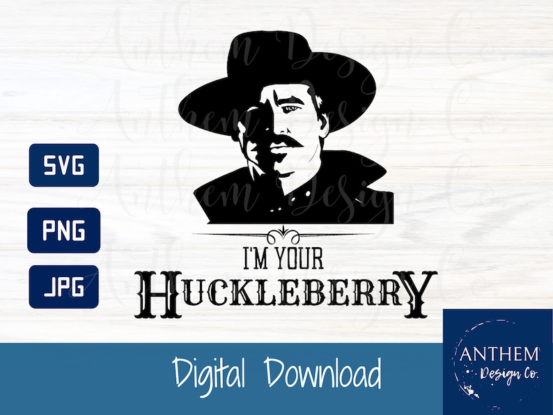 Doc Holliday SVG, Tombstone Movie Cut File (Digital Download) image 1