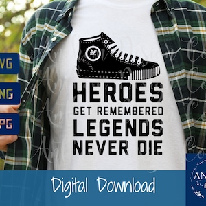 The Sandlot -Heroes get remembered, legends never die PNG, JPEG, SVG