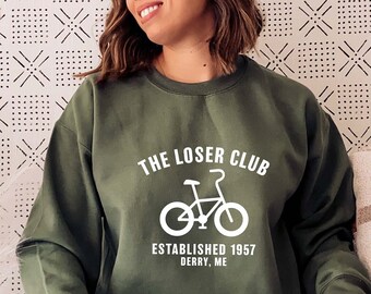JYHOPE The Losers Club Sweatshirt Long Sleeve Halloween Sweater Crew Neck Pullover