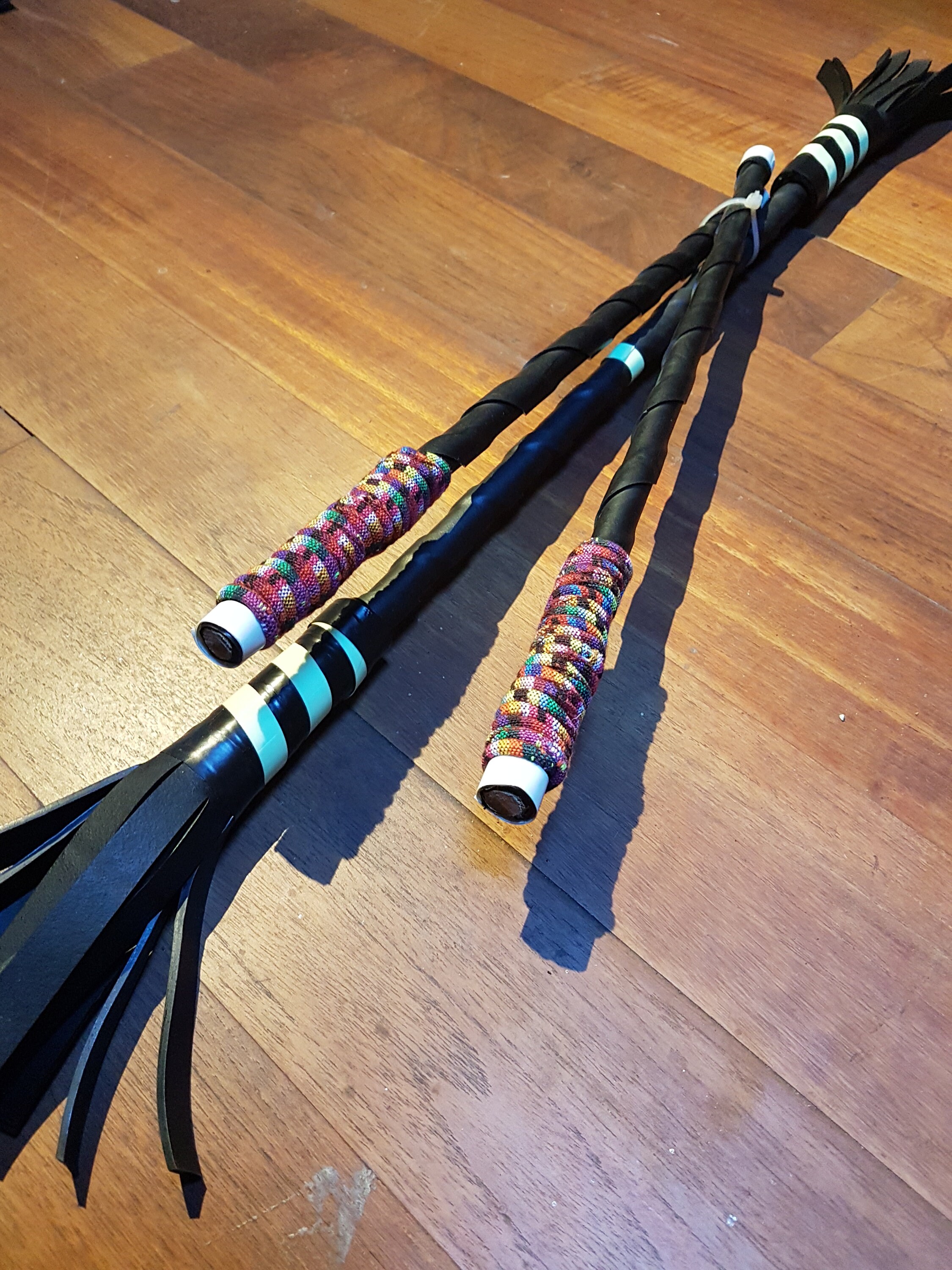 Glow Devil Stick Devil's Stick/phospho Flower Etsy