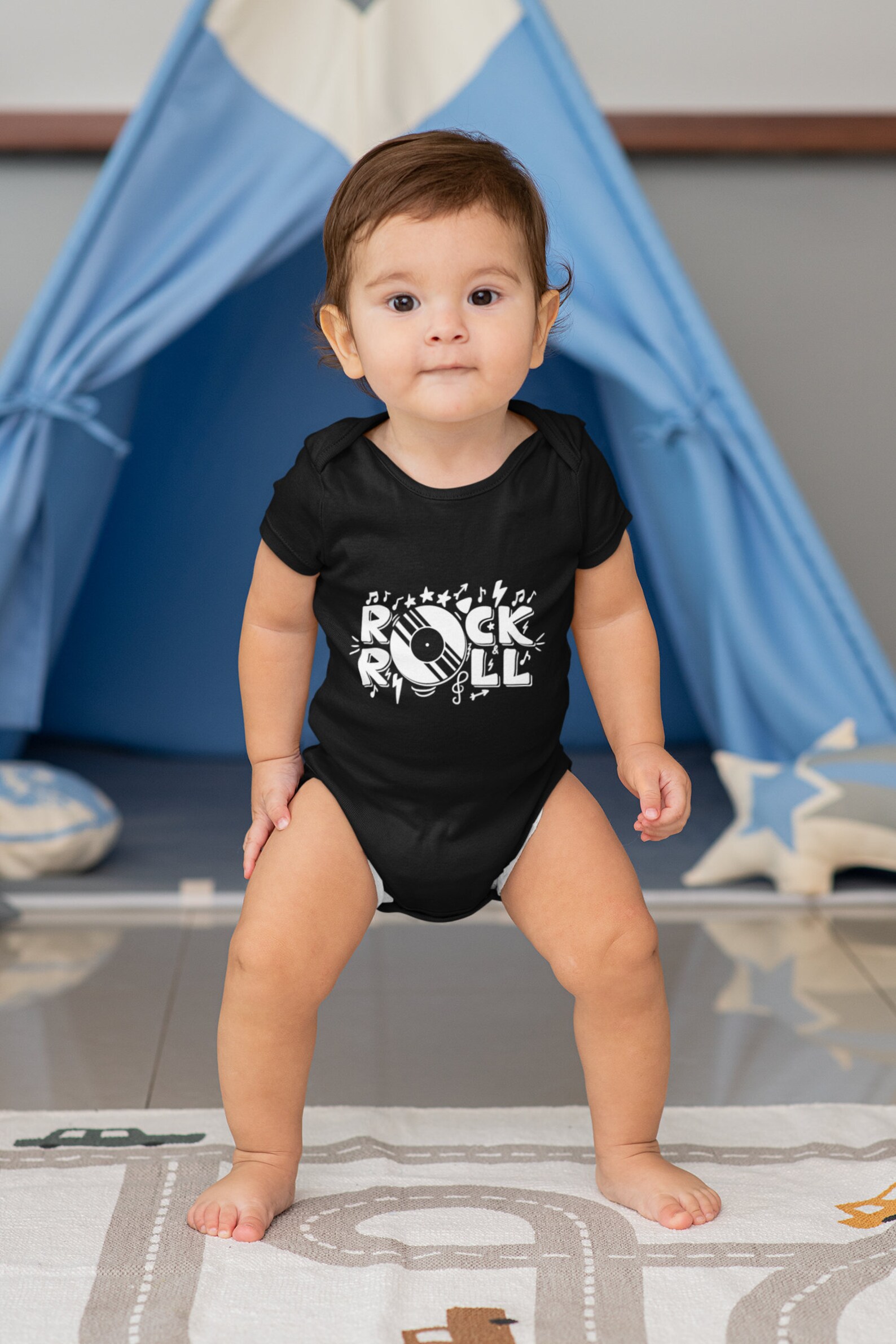 Rocker baby onsie Bring home outfit Rock & Roll baby Etsy