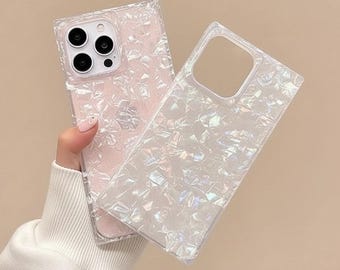 Pearl Shell TPU Case for iPhone 17/16/15/14/13 Pro/Pro Max