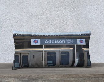 HeatherMonroeLang photog "Addison Wrigley El Stop" Pillowcase