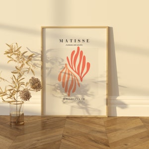 Matisse Print Matisse Poster Matisse Cutouts Poster Henri Matisse Print Exhibition Poster Matisse Leaf Poster Hanry Matisse Abstract Art