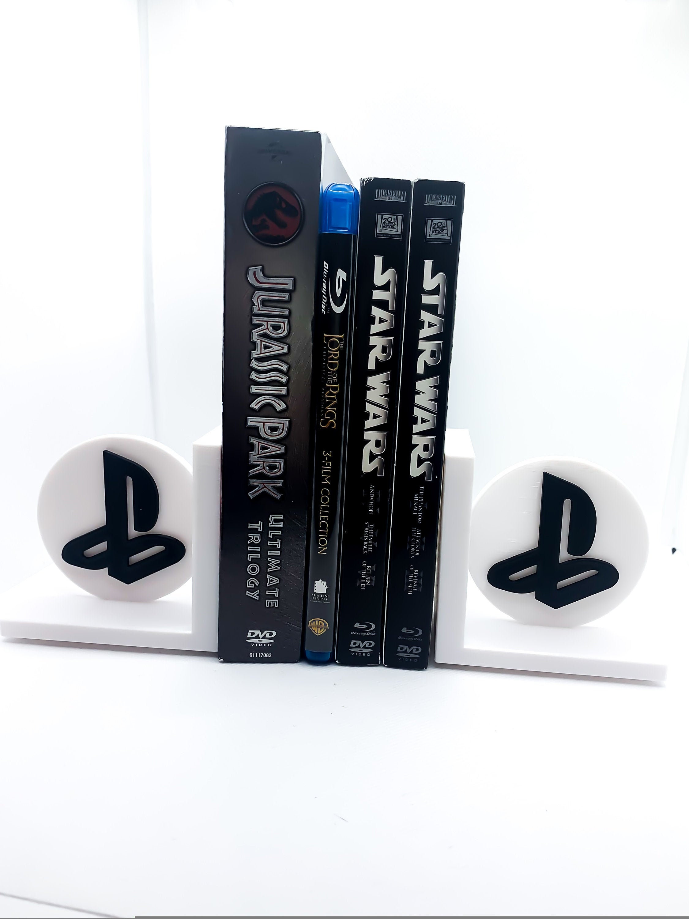 3D printed Playstation game case bookends Etsy