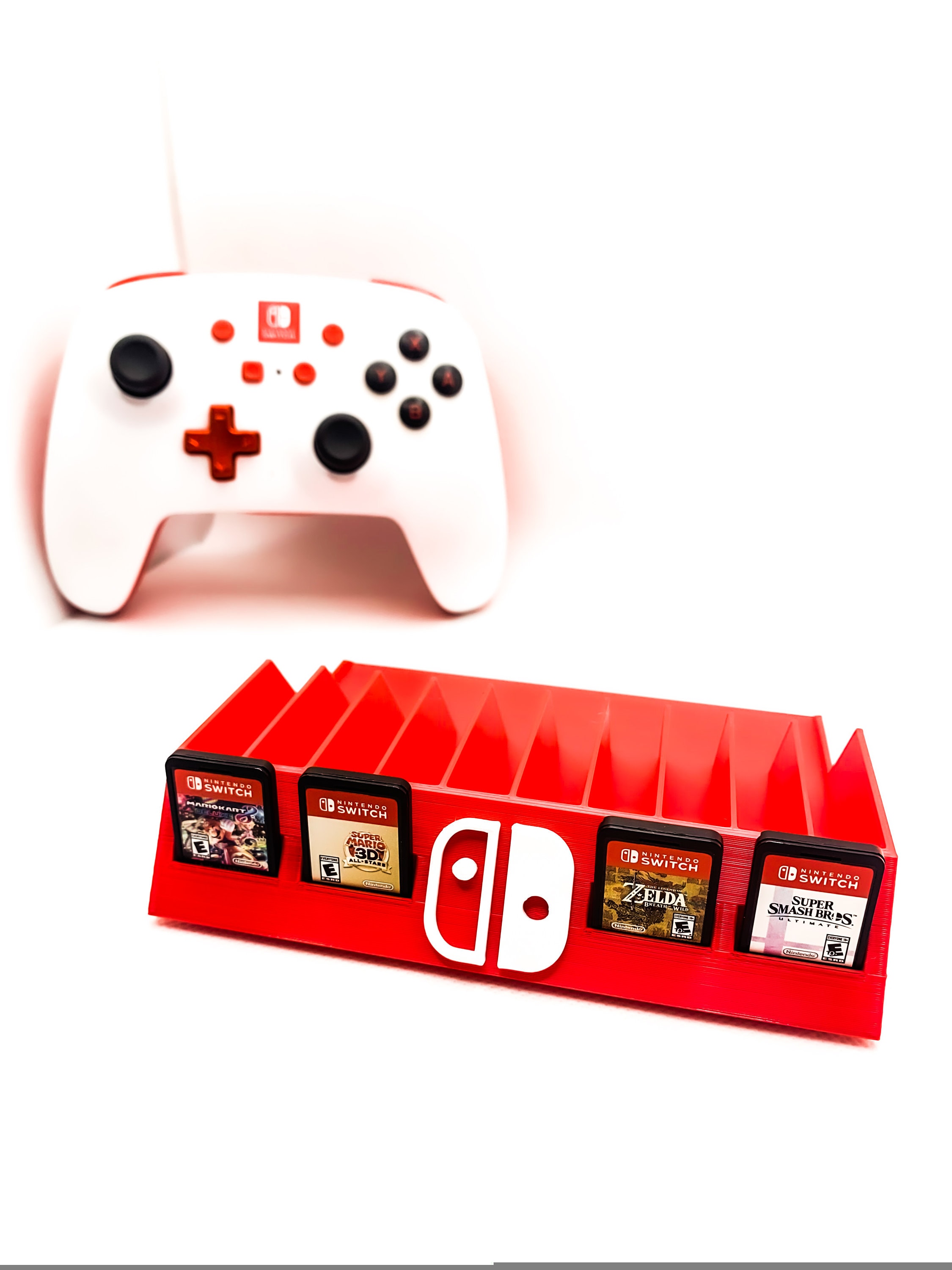 Nintendo Switch Game Case Holder with Bonus Cartridge Display. Etsy