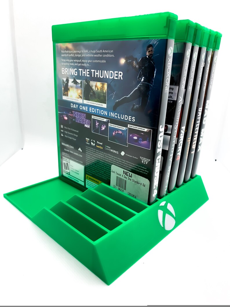 3D printed Xbox One and Series X game holder