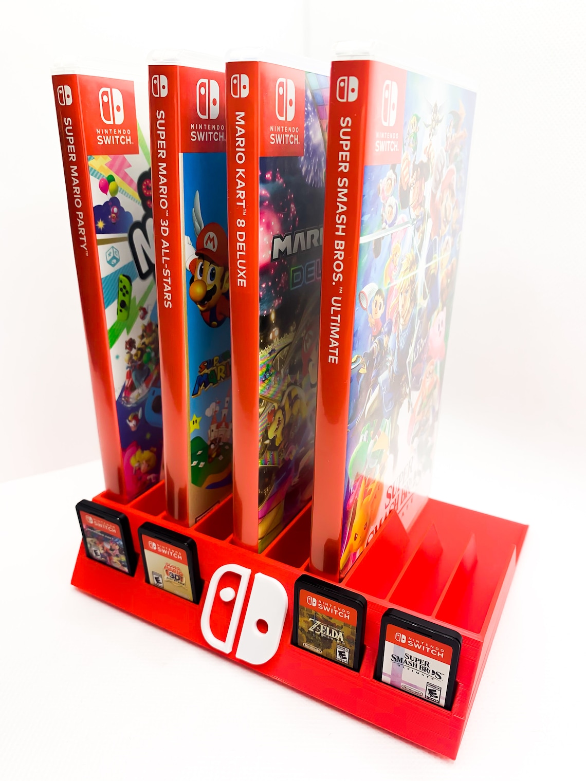 Nintendo Switch Game Case Holder with Bonus Cartridge Display. Etsy