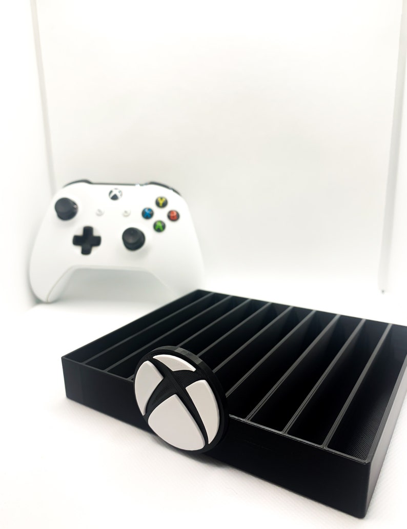 3D Printed Xbox One and Xbox Series X game organizer Etsy