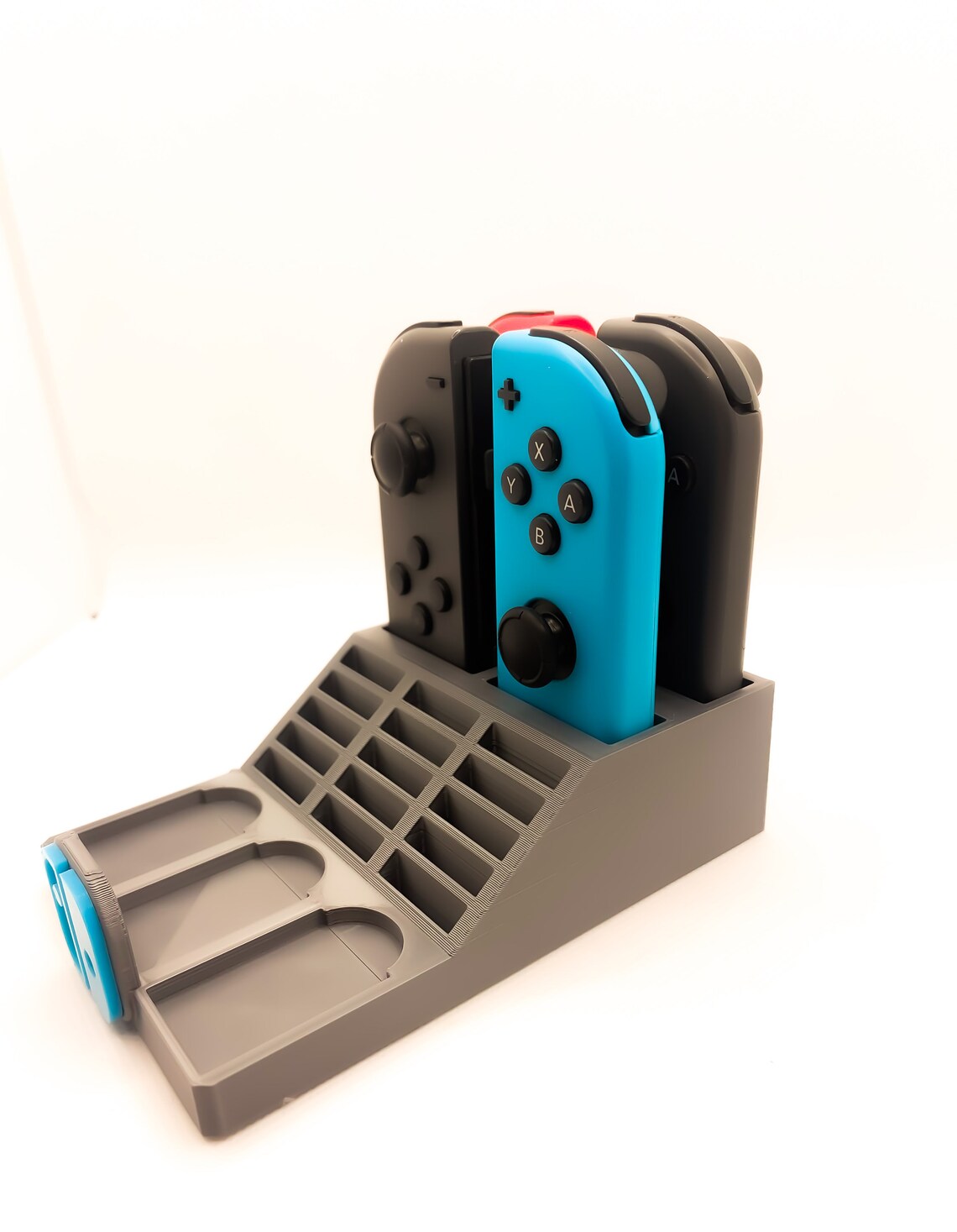 3D printed Nintendo Switch JoyCon and cartridge organizer Etsy