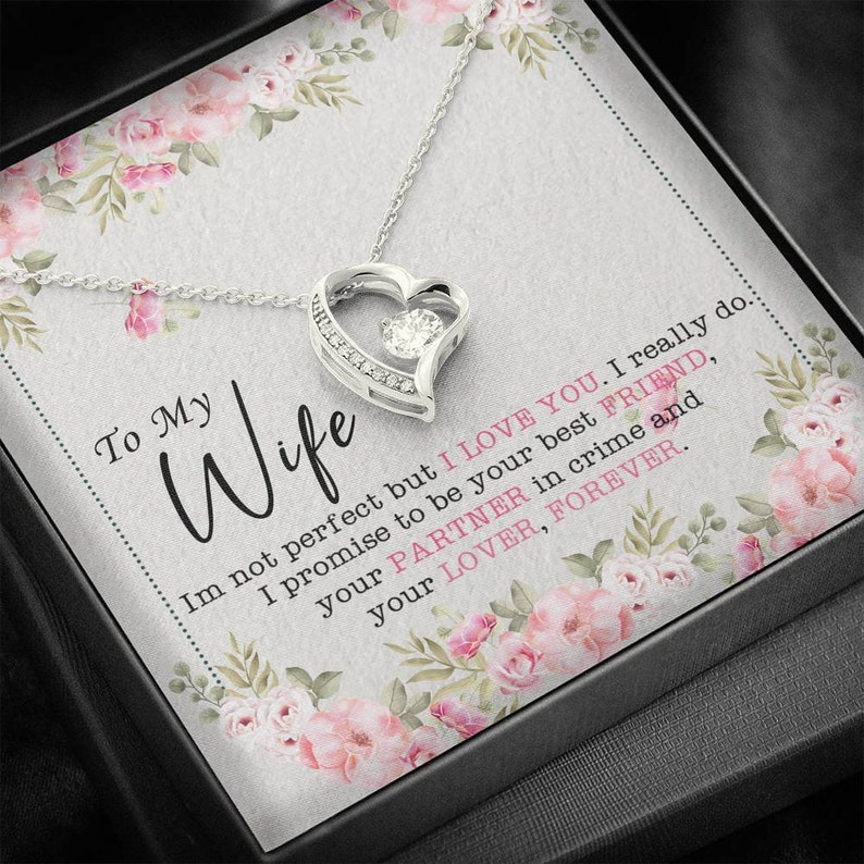 Necklace Gift For Wife Gift For Wife Gifts For Wife From Husband Necklace for Wife Valentine Gift Ideas