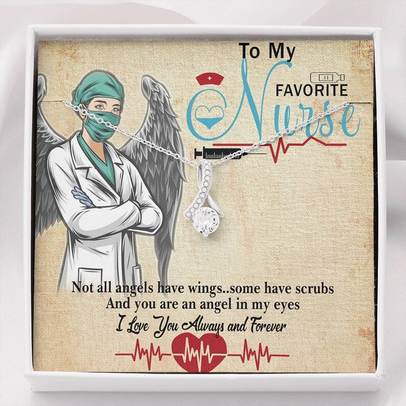 Valentine Gifts to Nurse Wife From Husband Ultimate Gift For Nurse Wife Necklace for Nurse Wife Anniversary Gift For Nurse Wife -