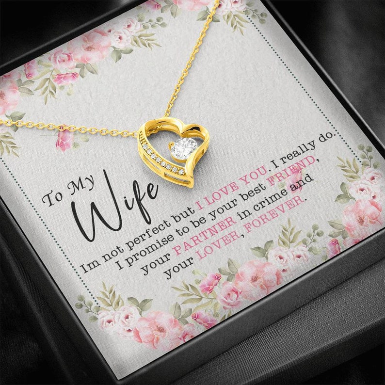 Necklace Gift For Wife Gift For Wife Gifts For Wife From Husband Necklace for Wife Valentine Gift Ideas