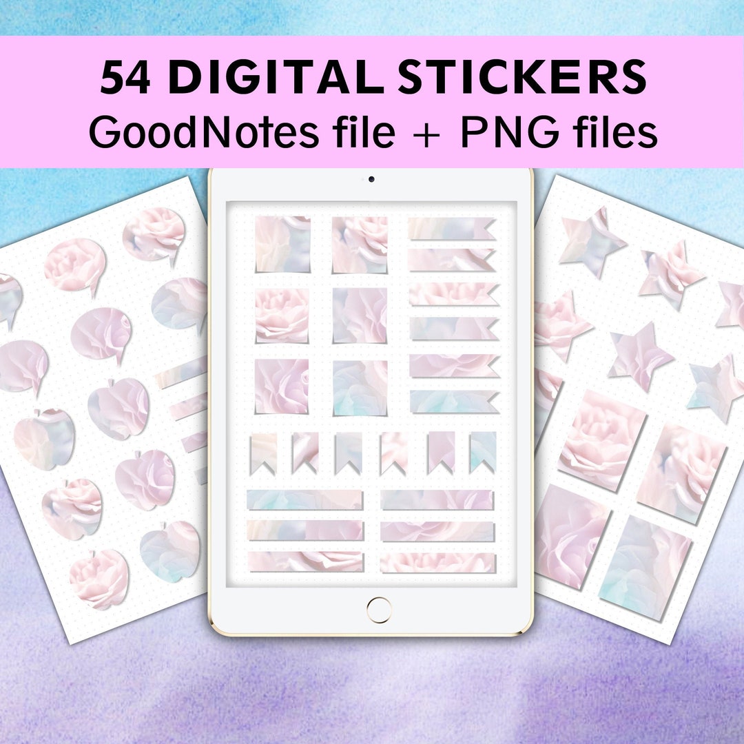 Digital Sticky Note Sticker Goodnotes Digital Planner Etsy