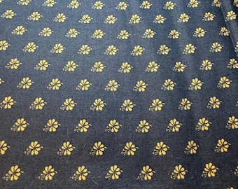 1/2 Yd 1800’s Reproduction Print  Cotton Fabric for In the Beginning Fabrics