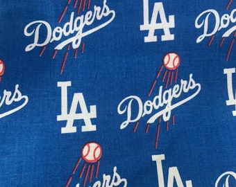 MLB Los Angeles Dodgers Fabric Swatch 14”x9”