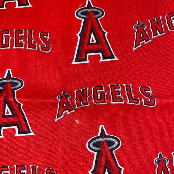 MLB Los Angeles Angels Fabric Swatch 14”x9”