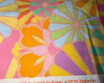 Fat Quarter “Radiation ” Kaffe Fassett Cotton Fabric by Rowan Westminster Fabrics Original Issue