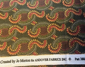 Estampado de 17 pulgadas, reproducción de una obra del siglo XIX, de Jo Morton para Andover Fabrics.