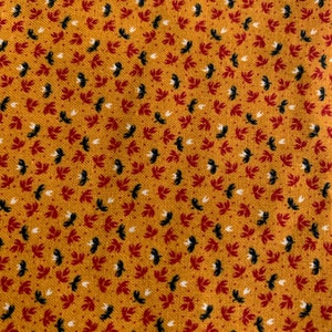 1/2 Yd Vintage Small Calico Print Cotton Fabric by VIP Cranston 1100