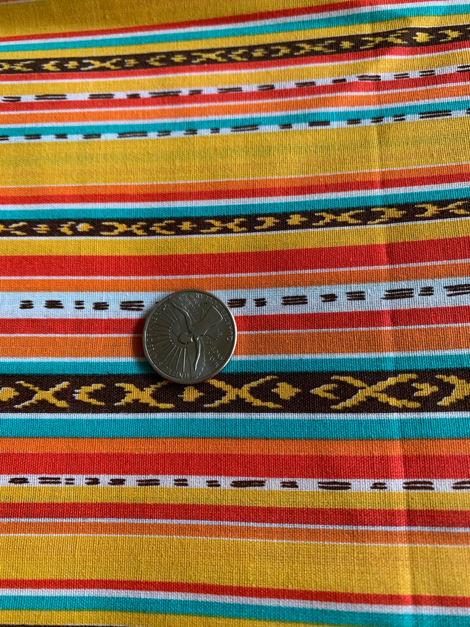 Bead Stripe Jungle Vintage Kaffe Fassett Collective Classics FreeSpirit  Fabric PWGP050-JUNGLE 100% Algodón Quilters - Etsy España