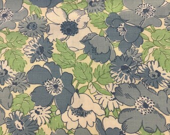 Tela de algodón con estampado de reproducción Fat Quarter años 30