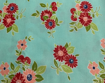 Small Fat Quarter “The Good Life” Floral Print Cotton Fabric by Bonnie & Camille for Moda 3085