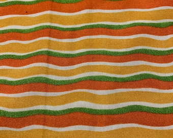 Rayas onduladas de amapolas de 20" para Wilmington Prints Cotton Fabric 336