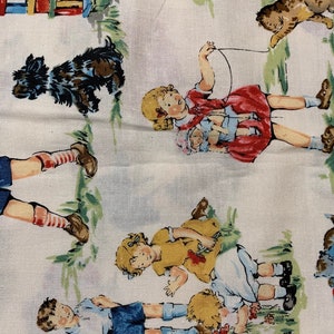 1/2 Yd vintage vintage Kids Retro Kids par Alexander Henry Cotton Fabric 2766 image 2