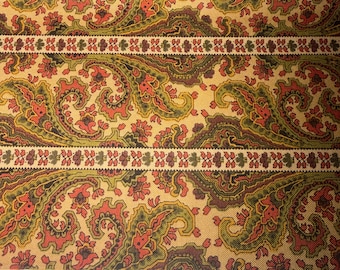 Tela estampada de reproducción de 1/2 yarda del siglo XIX, diseñada por Jo Morton para Andover Fabrics.