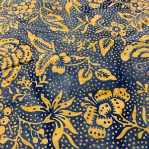 1yd Batik Fabric- Choose your Design- 1 Yard pack