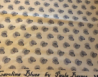 1/2 Yd 1800’s Reproduction Print by Paula Barnes for Marcus Brothers Cotton Fabric