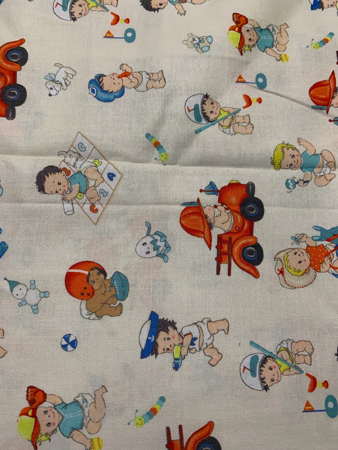 20” Playtime Toys Kids Print ” by Michael Miller Cotton Fabric 2778 - Etsy