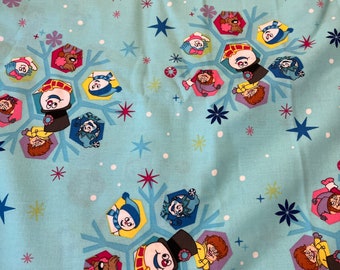 18” Frosty the Snowman Christmas Print  By VIP Cranston Cotton Quilt Fabric