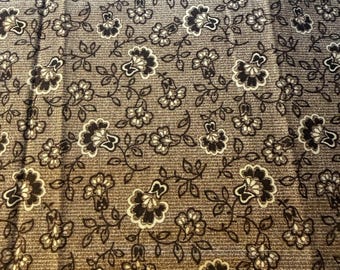 Tela de algodón con estampado de reproducción de 1800 de Molly B’s Studio, 3/4 de yarda, para Marcus Bros.