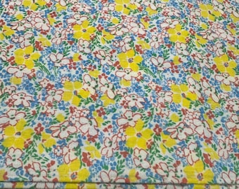 Tela de algodón con estampado de reproducción de los años 30, tamaño pequeño, Fat Quarter