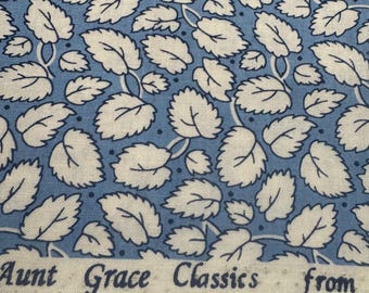 Small Fat Quarter 30’s Reproduction Print Cotton Fabric by Judie Rothermel