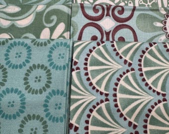 Fat Quarter  “Fandango ”  Print Cotton Fabric by Kate Spain  for Moda