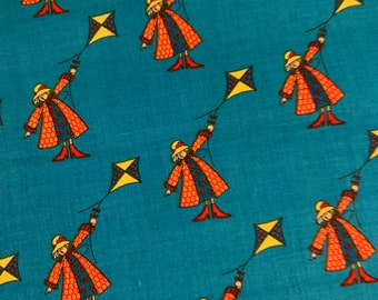 22” Elinor Peace Print By Daisy Kingdom Cotton Quilt Fabric 835