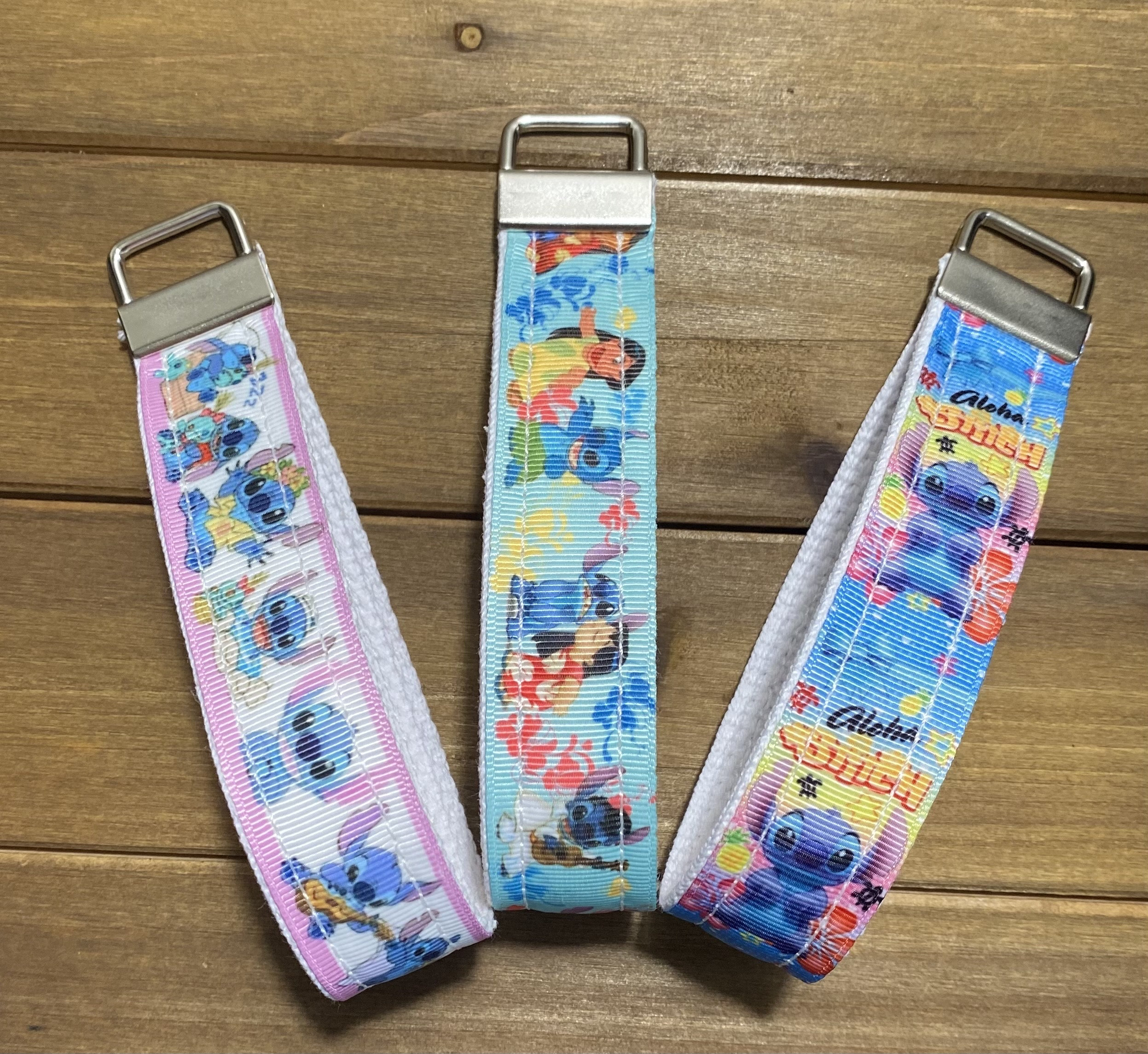 Wristlet Keychain, Lilo and Stitch - Etsy