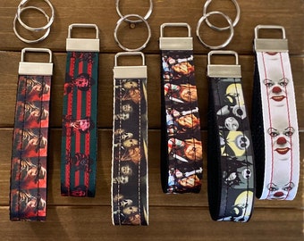 Wristlet Keychain, Horror Movie Key Chain