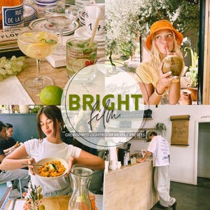 6 Bright Film Lightroom Presets | Fujifilm Filters. Kodak Summer Preset | Retro Filter. Mobile & Desktop.