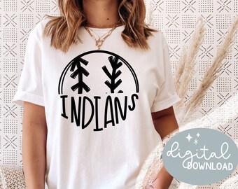 Baseball SVG | Indians PNG | Baseball Mama SVG | Baseball Mom Svg | Baseball Mom Shirt | Indians Mom Svg | Indians Baseball Shirt | Svg Png