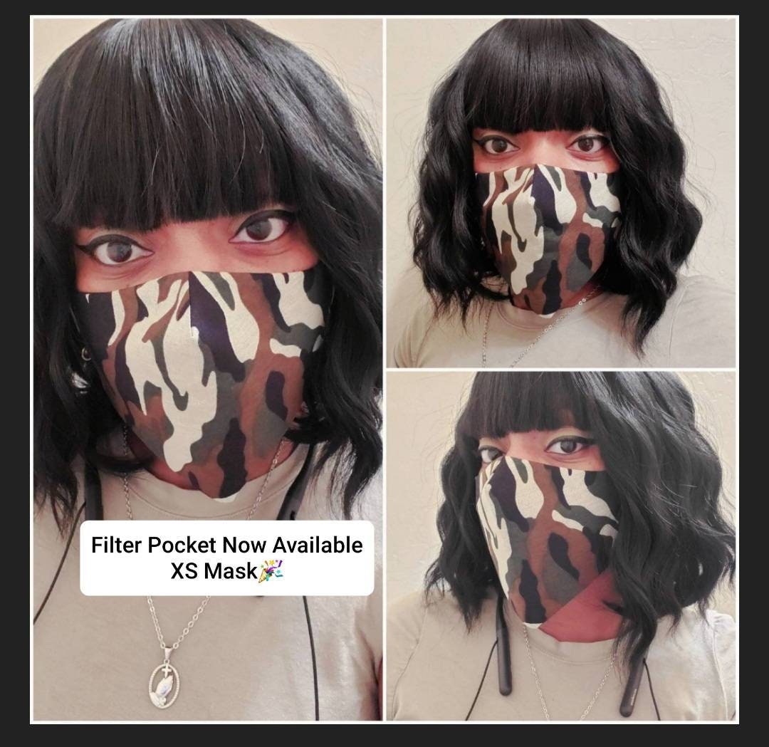 Short Stop Mask Extra Short Beard Mask, Short Breathable Mask for Men, Women and ...