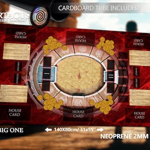 Playmat Spartacus Compatible Gamemat (First and Second Editions)