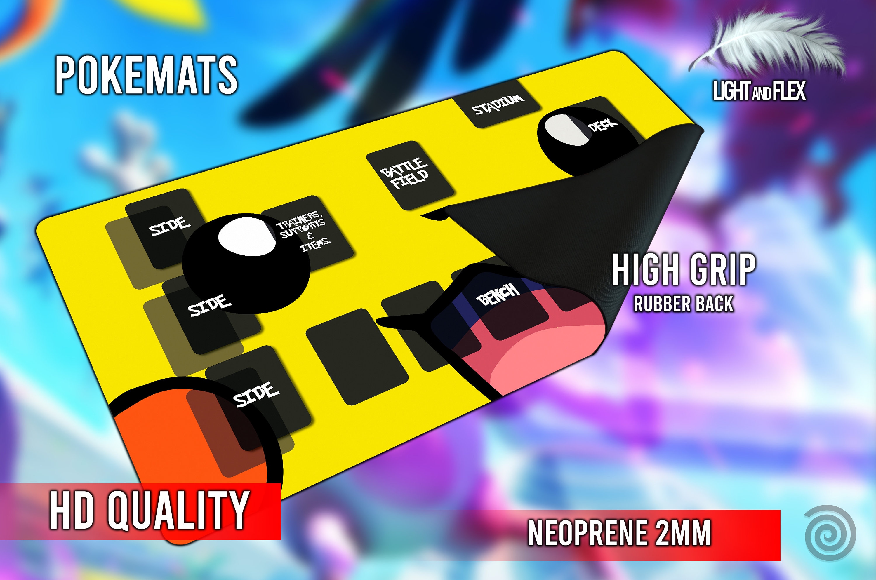 Pokemon TCG Playmat - Etsy