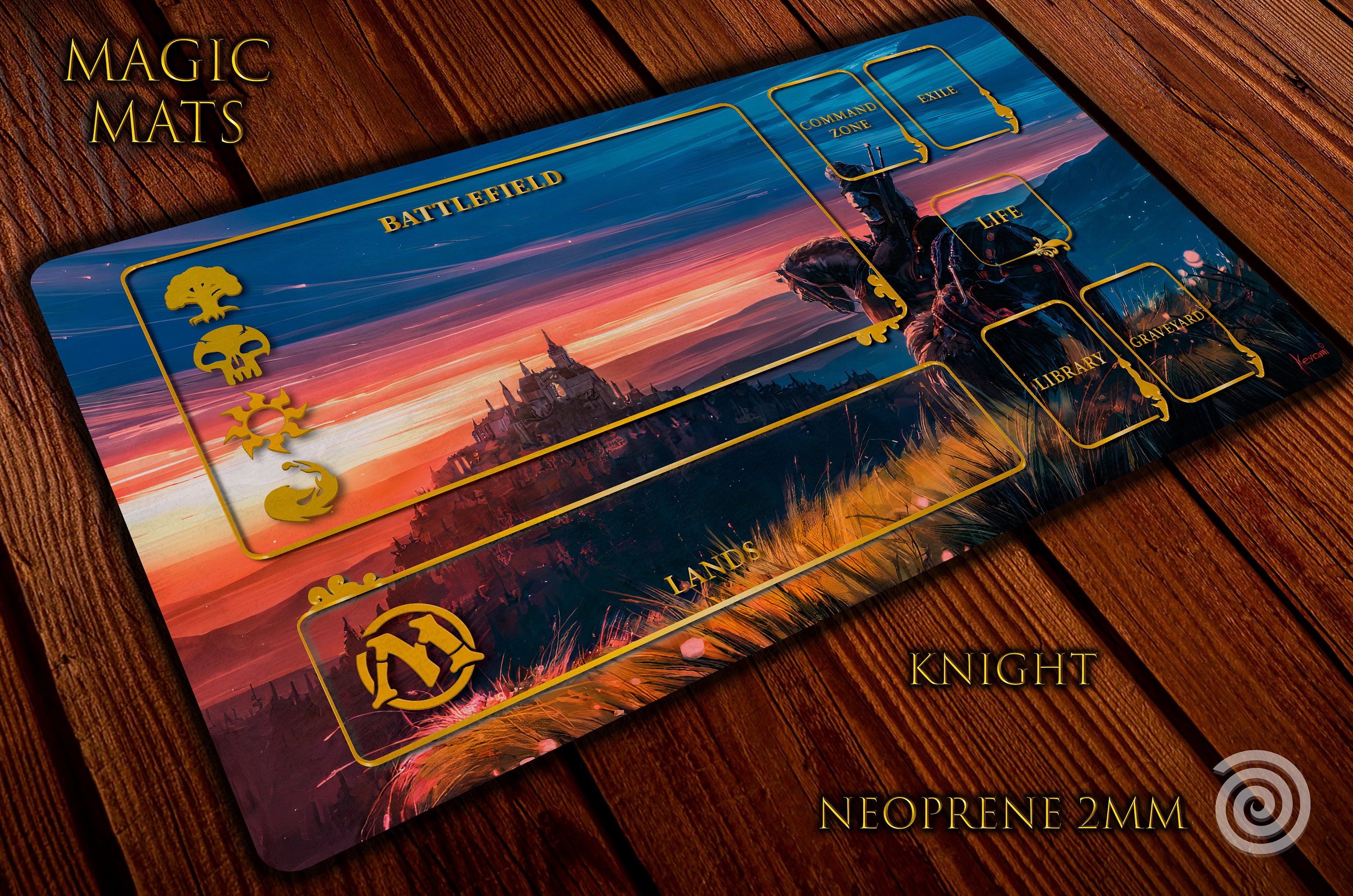 Compatible Mat Magic the Gathering 60 X 40 Cm Etsy