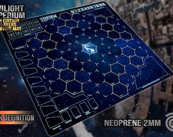 NEW! Twilight Imperium Gamemat (8 players Choose between 4th edition and 3rd edition)