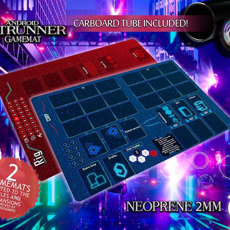 Netrunner Playmat - Etsy